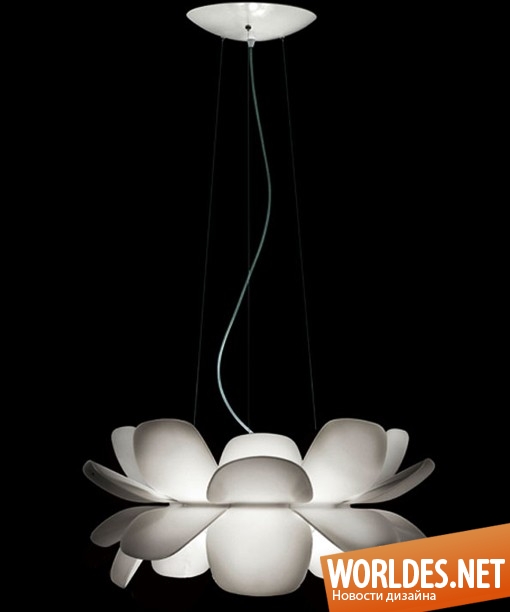 декоративный дизайн, декоративный дизайн ламп, дизайн современных ламп, лампы, современные лампы, оригинальные лампы, необычные лампы, красивые лампы, лампы в виде цветка, лампа в виде цветка